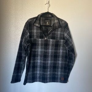 Flannel quarter zip | John Wayne